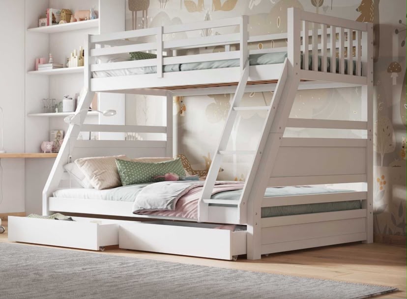 Bergen Triple Bunk Bed - Barclay Beds