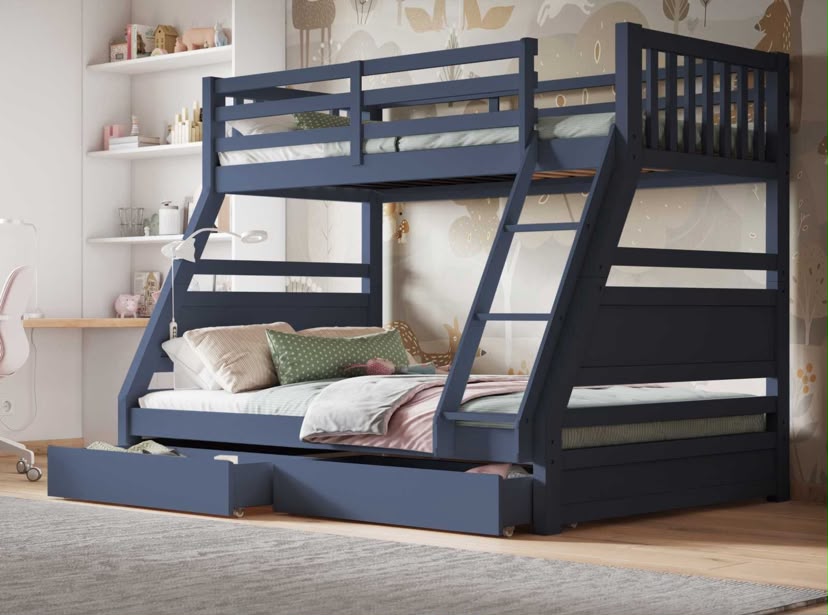 Bergen Triple Bunk Bed - Barclay Beds