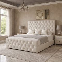 Chesterfield Padded Bed Frame - Barclay Beds