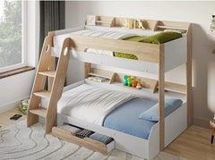 Karlstad Triple Bunk Bed with Storage - Barclay Beds