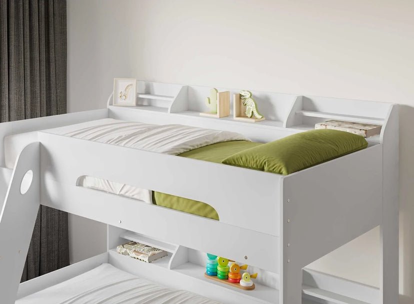 Karlstad Triple Bunk Bed with Storage - Barclay Beds