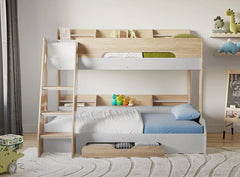 Karlstad Triple Bunk Bed with Storage - Barclay Beds