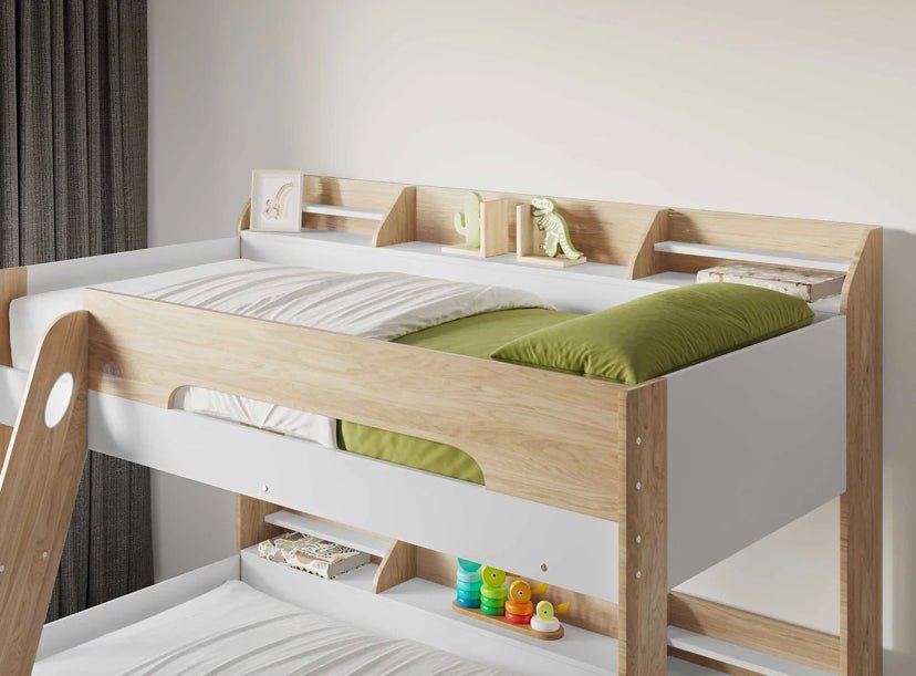 Karlstad Triple Bunk Bed with Storage - Barclay Beds