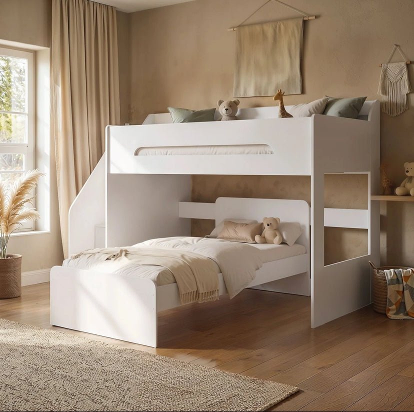 Kuopio Staircase Shaped Bunk Bed - Barclay Beds