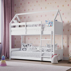 Lahti Low Play House Bunk Bed - Barclay Beds