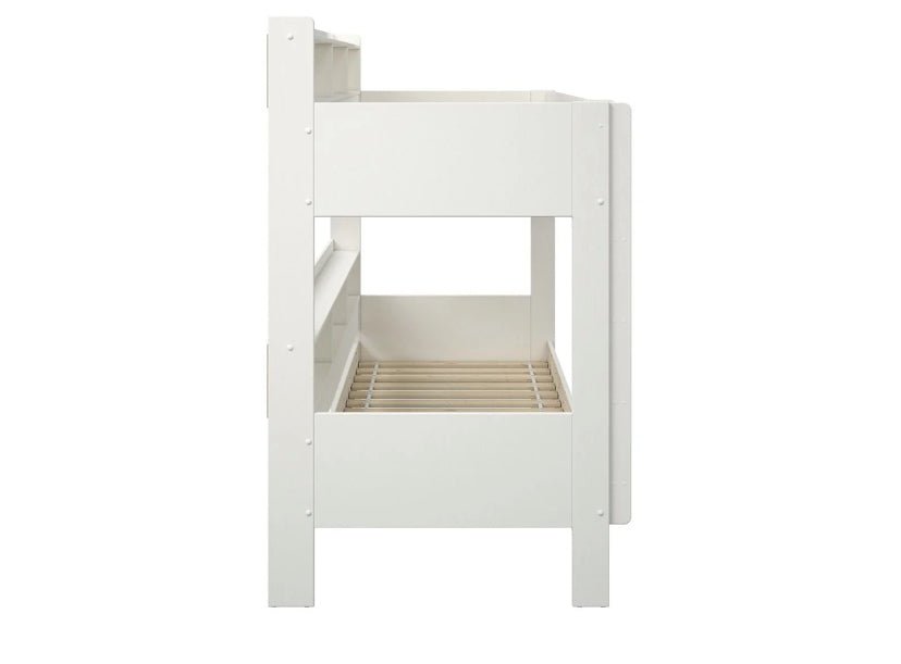 Lund Solid Wood Bunk Bed with Shelves - Barclay Beds