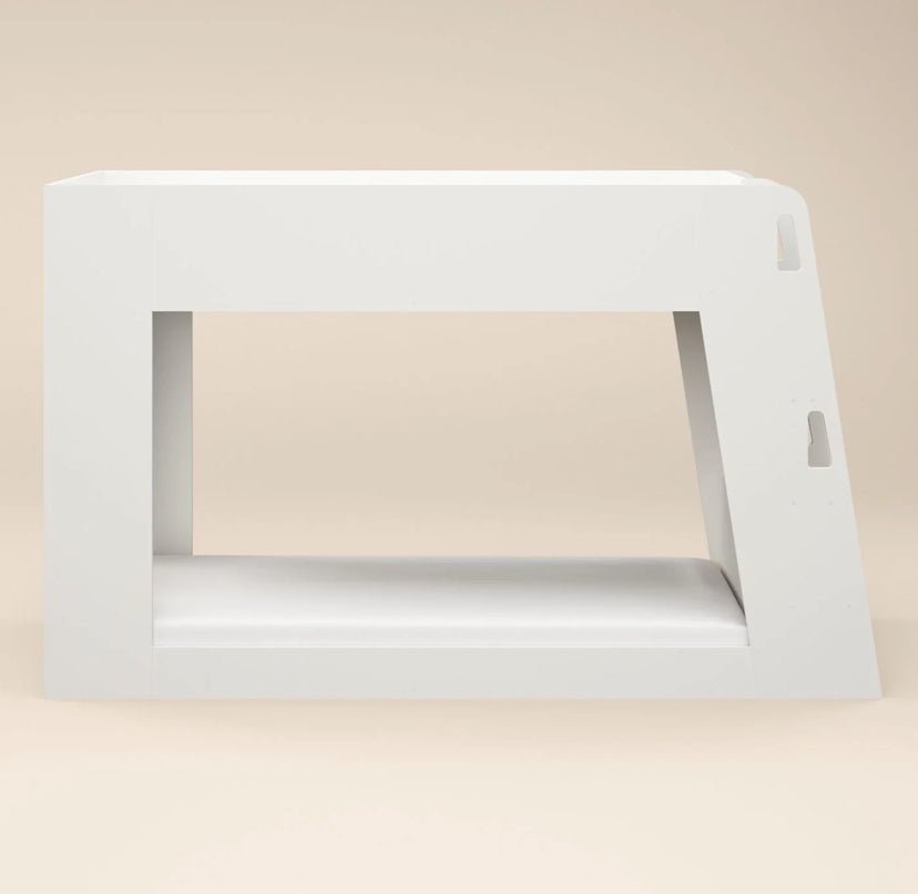 Narvik Bunk Bed in White and Oak - Barclay Beds