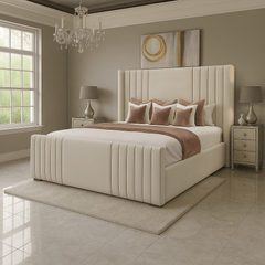 The Valencia Winged Bed Frame - Barclay Beds