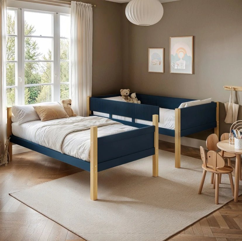 Tromso Detachable Ribbed Bunk Bed - Barclay Beds