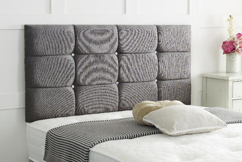 Simple Cubed Divan Floor Standing Headboard