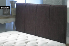 Alice 4 Panel Divan Floor Standing Headboard - Barclay Beds