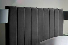 Apollo Gray Divan Floor Standing Headboard - Barclay Beds