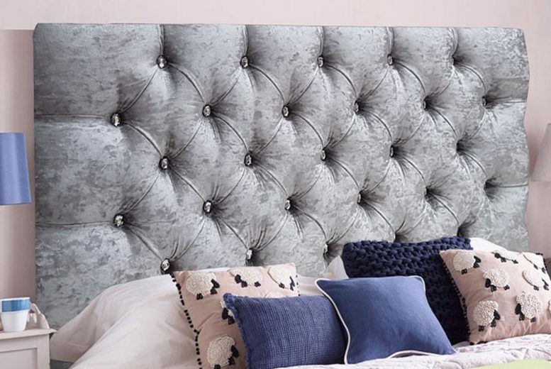 Chesterfield Diamante Divan Headboard - Barclay Beds